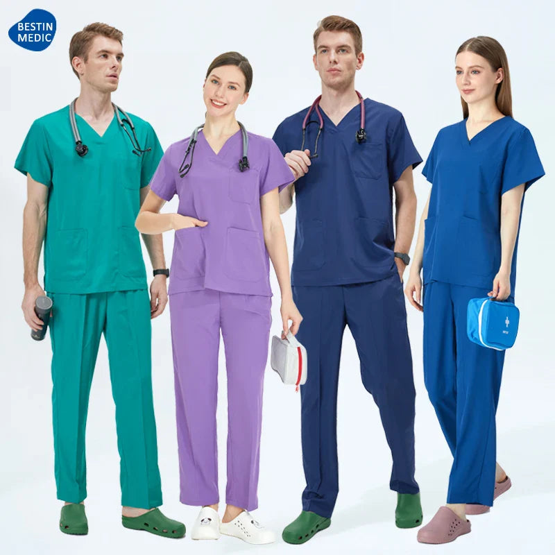 Cralom ICU Hospital Scrub Set for Women