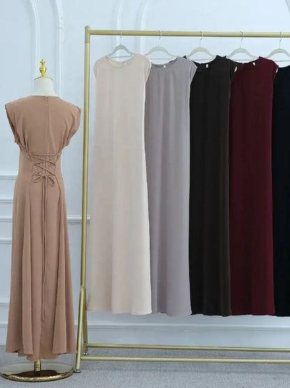Cralom Butterfly Kimono Abaya Set - Modest Muslim Dress