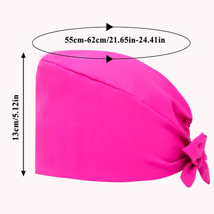 Cralom Summer Medical Caps for Beauty Salon, Spa & Clinic - Soft Surgical Hats