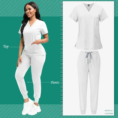Cralom Beauty Spa Uniform Set for Women