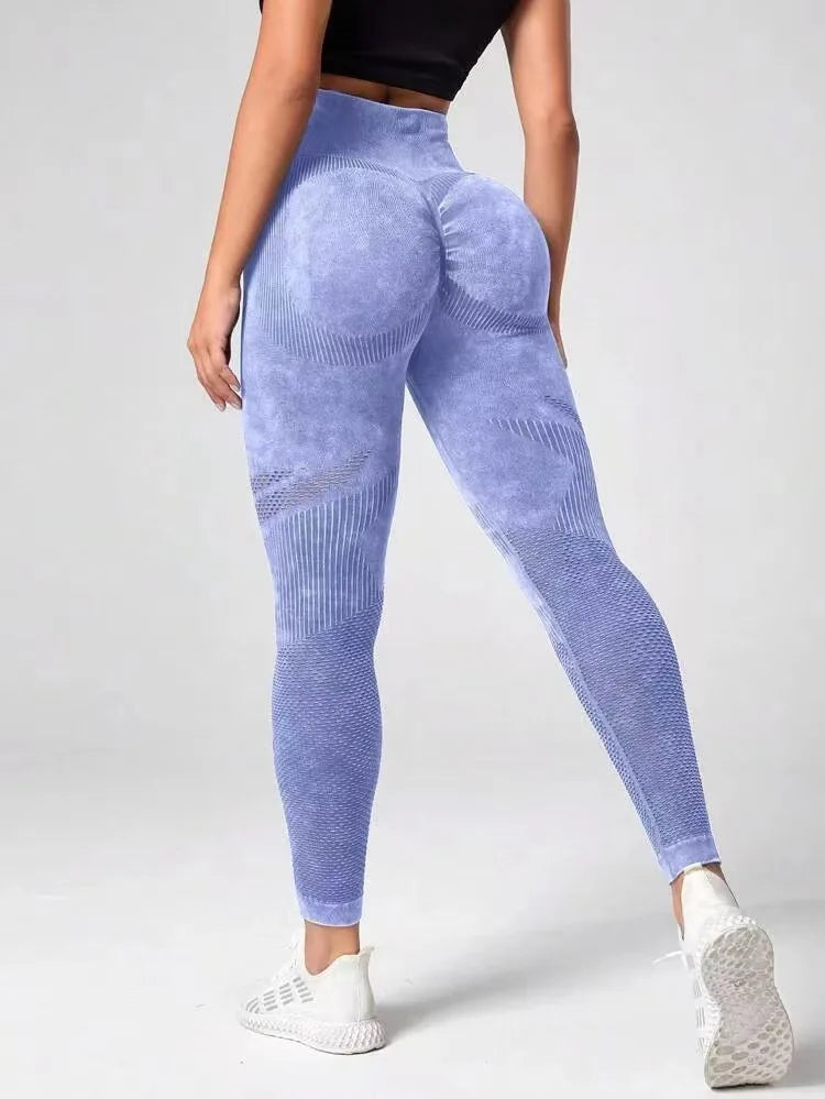 Cralom High Waist Seamless Sports Leggings for Women