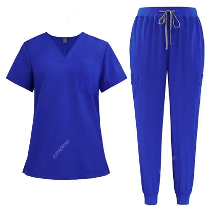 Cralom Unisex Nurse Scrubs Set - Hospital Surgical Workwear