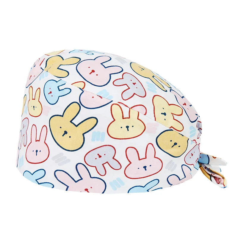 Cralom Women's Long Hair Dental Scrub Caps - Surgical & Lab Headwear