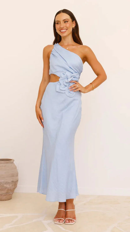 Cralom Women's Strapless Slim Fit Dress