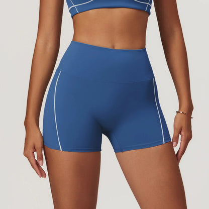 Cralom High Waist Yoga Shorts for Women's Fitness and Running