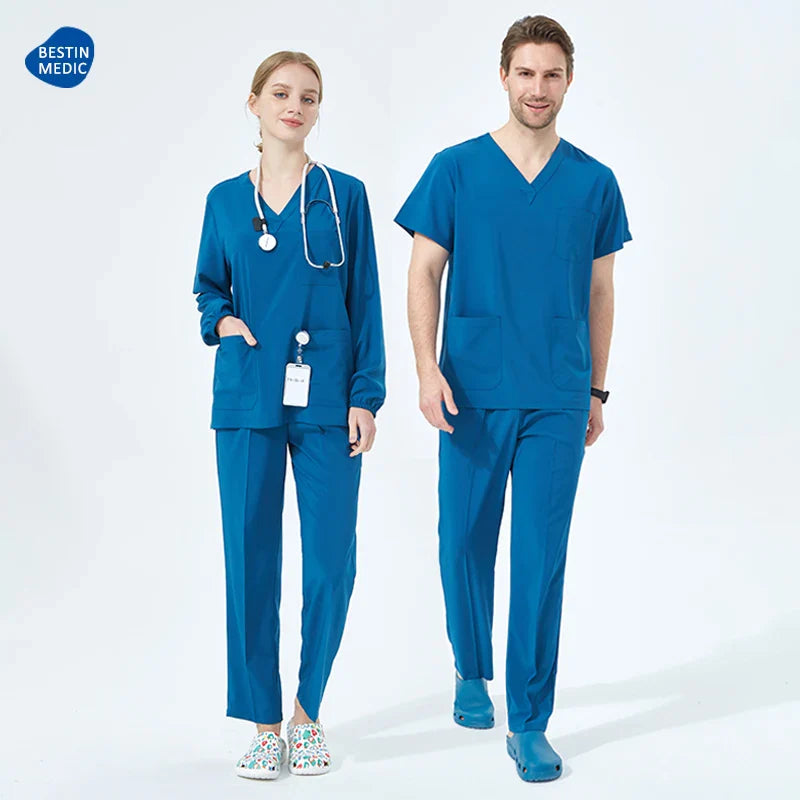 Cralom Women's Quick Dry Scrub Sets for Pet Hospital & Dental Clinic