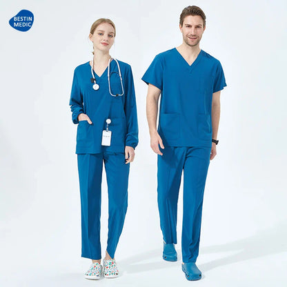 Cralom Women's Quick Dry Scrub Sets for Pet Hospital & Dental Clinic