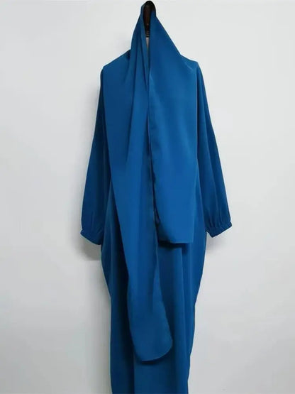 Cralom Modest Eid Niqab Abaya Kaftan Dress