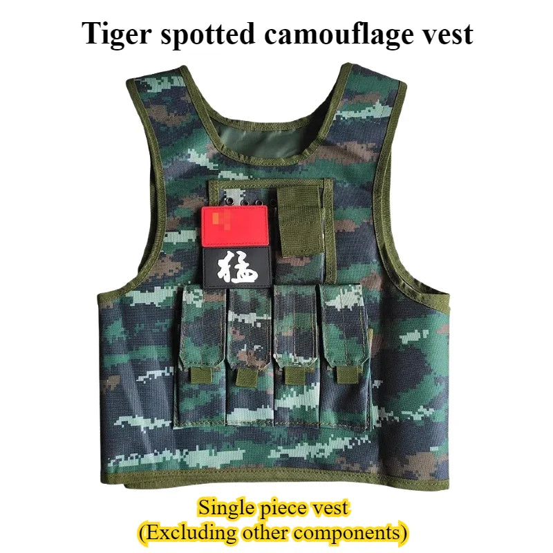 Cralom Camo Military Uniform Costume for Kids - Halloween & Play
