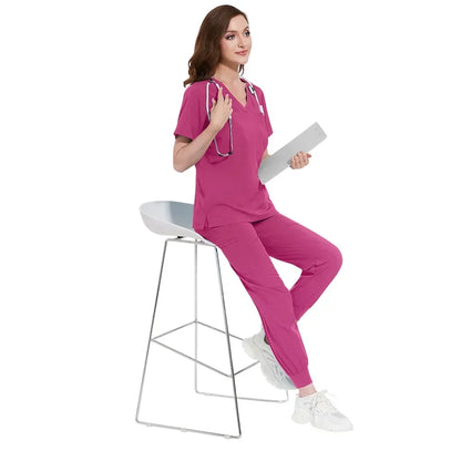 Cralom Pediatric Surgery Nursing Set: Quick-Dry Stretch Fabric & Nurse Accessories