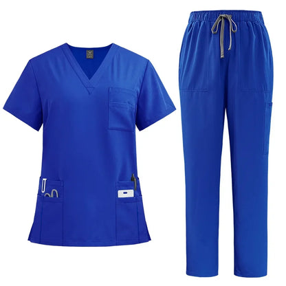 Cralom Unisex Medical Scrubs Set for Healthcare Professionals