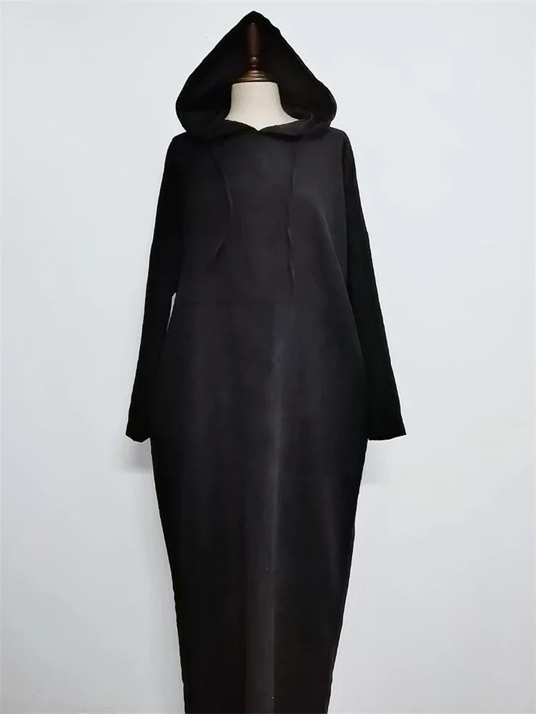 Cralom Modest Muslim Abaya Caftan Robe for Women