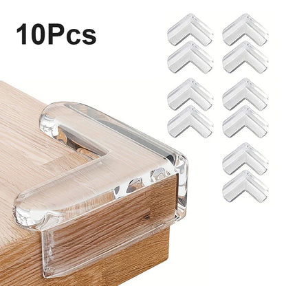Cralom Baby Corner Protection Strip (10pcs) - Childproofing Furniture and Table Corners
