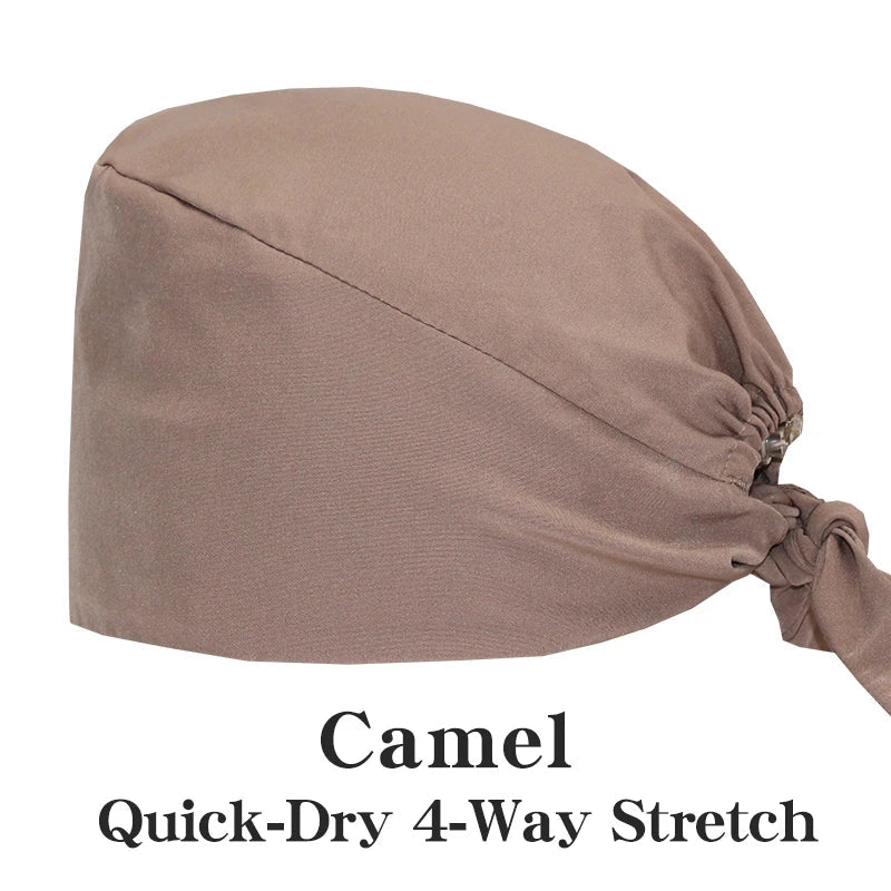 Cralom Summer Medical Caps for Beauty Salon, Spa & Clinic - Soft Surgical Hats