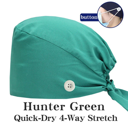 Cralom Summer Medical Caps for Beauty Salon, Spa & Clinic - Soft Surgical Hats