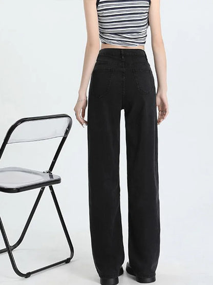 Cralom Vintage High Waist Wide Leg Jeans 2025 Collection