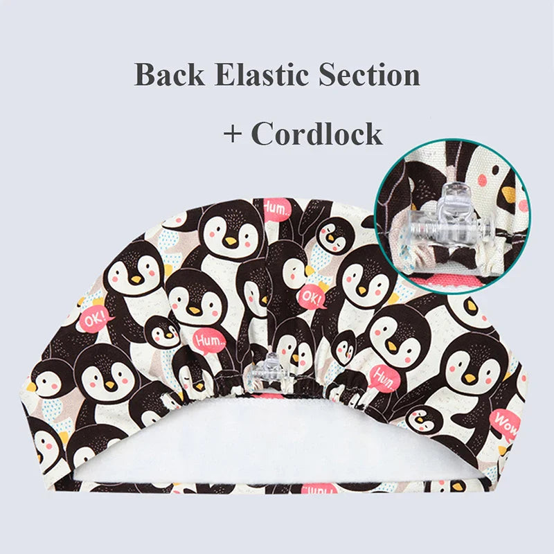 Cralom Scrub Cap: Stylish Surgeons & Nurses Headwear for Medical & Beauty Use