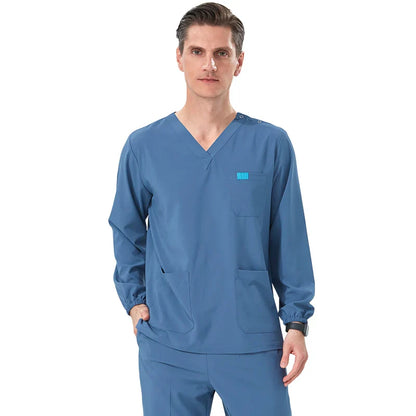 Cralom Stretch Quick-Dry Scrub Set - Premium Medical Professionals Uniform