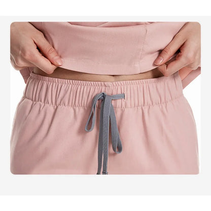 Cralom Women's Medical Scrub Set with Nursing Accessories