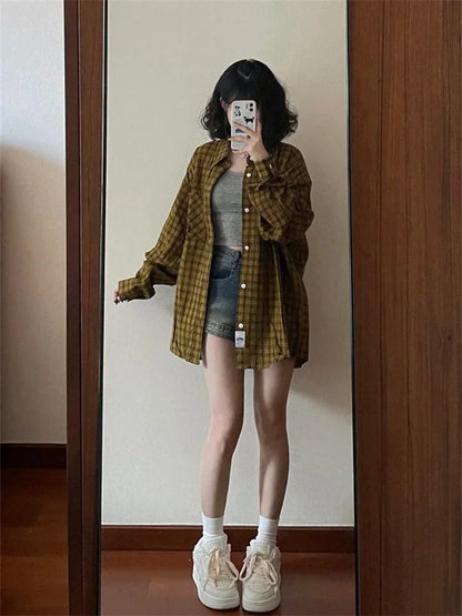Cralom American Retro Denim Shorts Skinny Hip Hop Jean Shorts