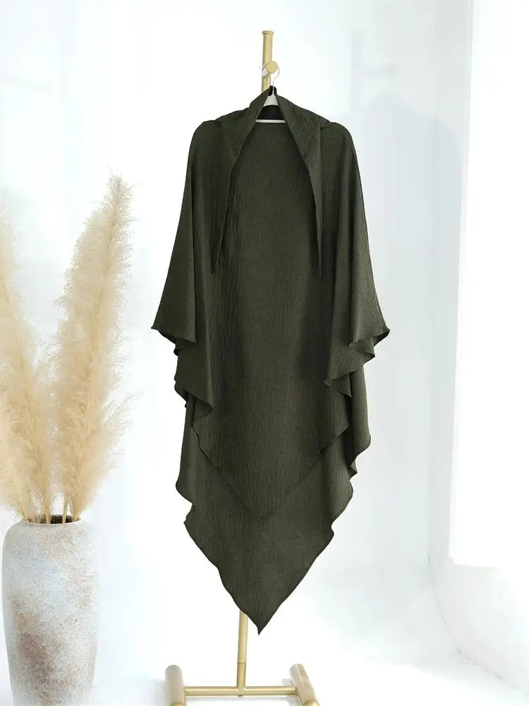 Cralom Ramadan Nursing Outfit Set for Muslim Women