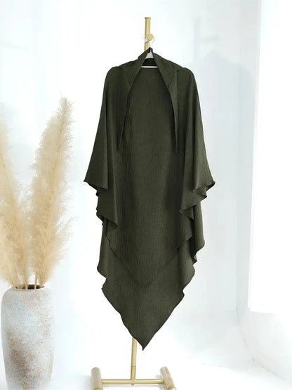 Cralom Ramadan Nursing Outfit Set for Muslim Women
