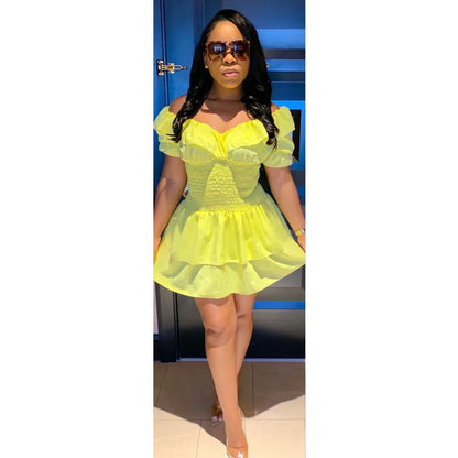 Cralom One Shoulder Slimming Dress Summer 2025