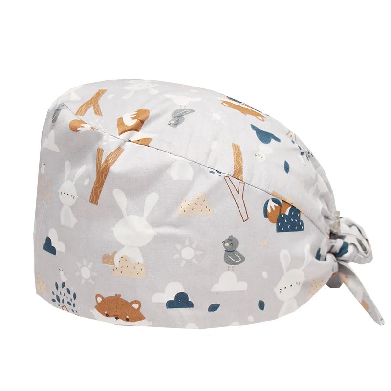 Cralom Women's Long Hair Dental Scrub Caps - Surgical & Lab Headwear