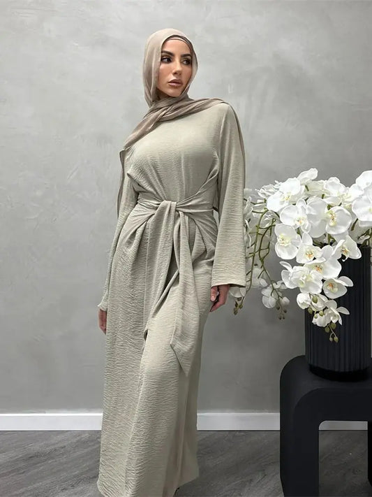 Cralom Ramadan Eid Modest Abayas - Elegant Kaftan Dresses for Muslim Women