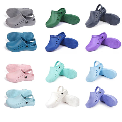 Cralom Nurse Clogs: Lightweight Anti-Slip Hospital Shoes