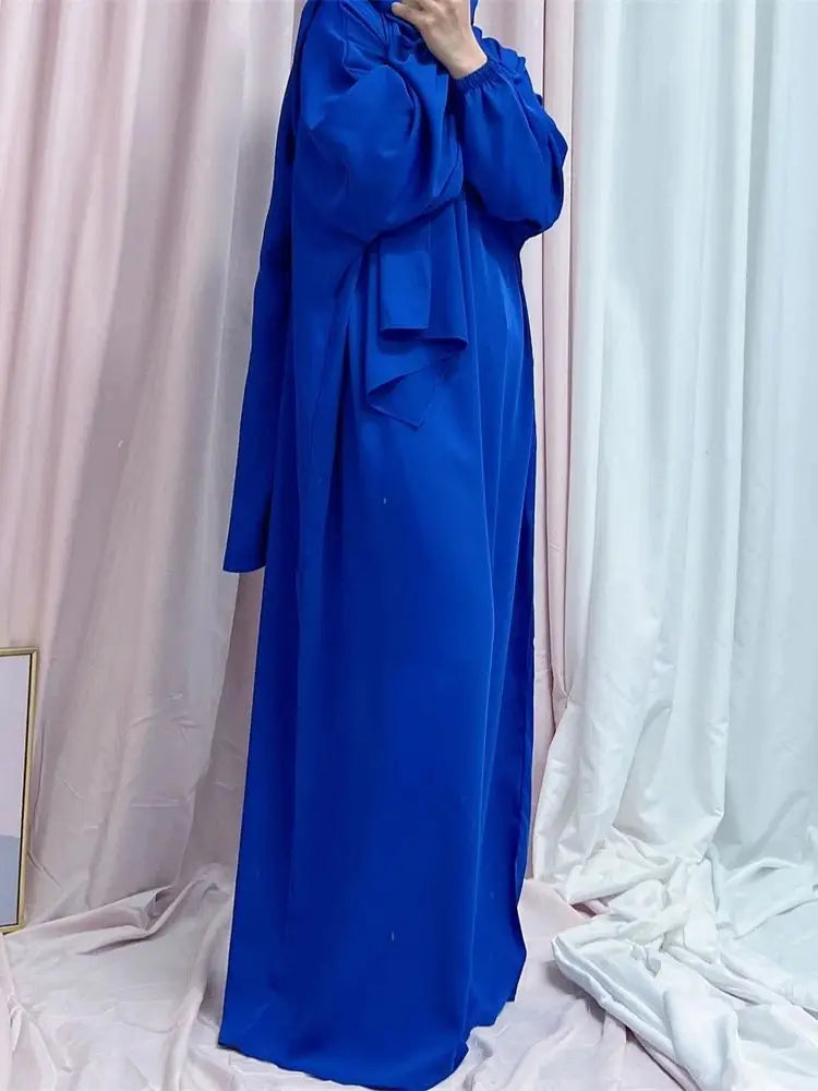 Cralom Modest Eid Niqab Abaya Kaftan Dress