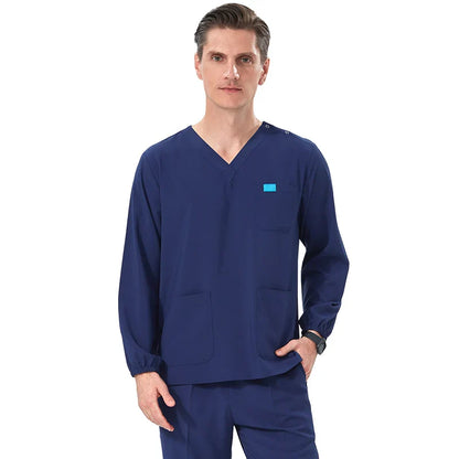 Cralom Stretch Quick-Dry Scrub Set - Premium Medical Professionals Uniform
