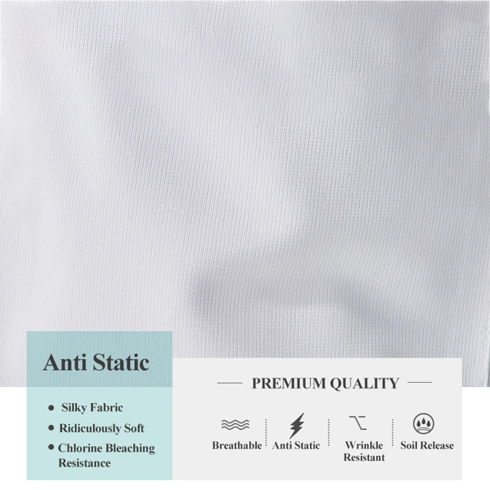 Cralom Silky White Nurse Scrub Set for Dental Medic Professionals