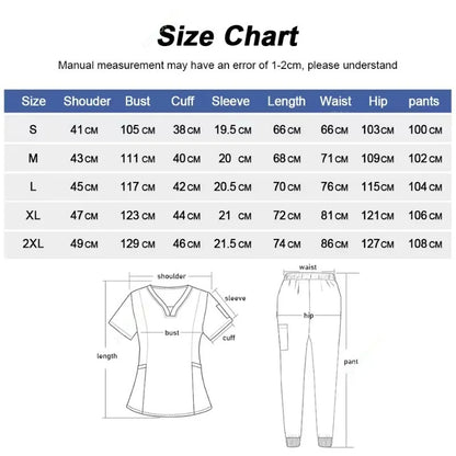 Cralom Women's Lab Coat & Unisex Pants Set