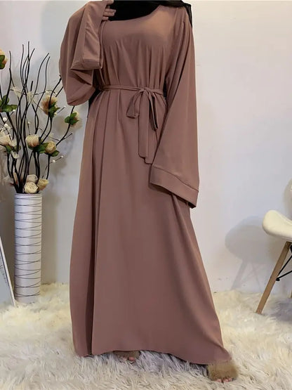 Helynys Luxury Abaya Maxi Dress Kaftan for Modest Muslim Women