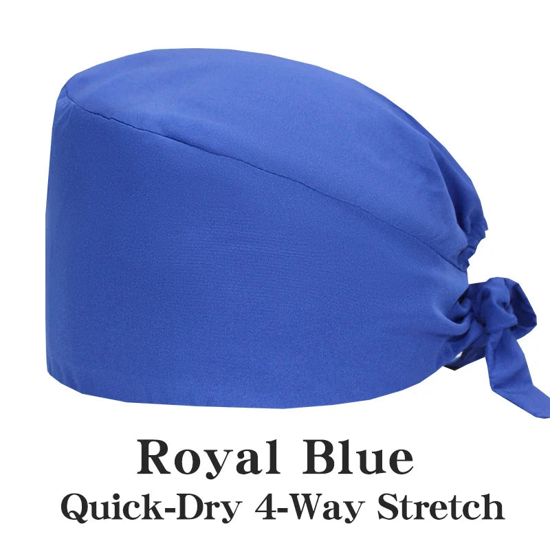 Cralom Summer Medical Caps for Beauty Salon, Spa & Clinic - Soft Surgical Hats