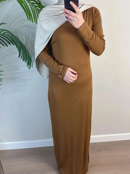 Ramadan Eid Modest Abaya by Cralom: Dubai Style Kaftan Dress for Women