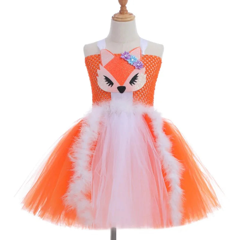 Cralom Kids Fox Princess Halloween Costume