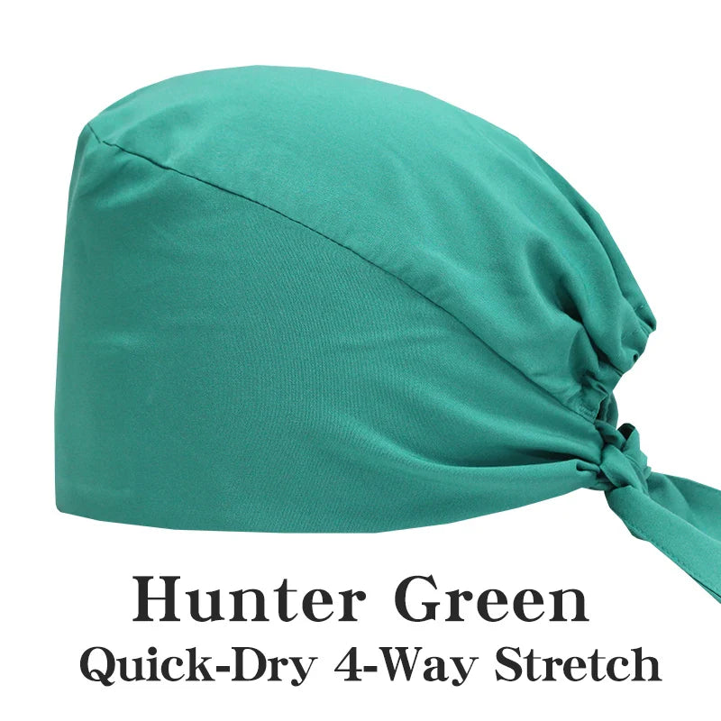 Cralom Summer Medical Caps for Beauty Salon, Spa & Clinic - Soft Surgical Hats