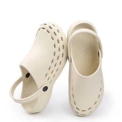 Cralom Summer Beach Sandals with Slip-Resistant Contoured Footbeds