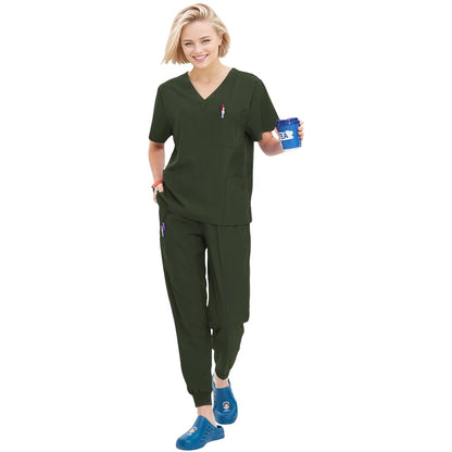 Cralom Stretch Scrubs - Ideal for Hospital Professionals