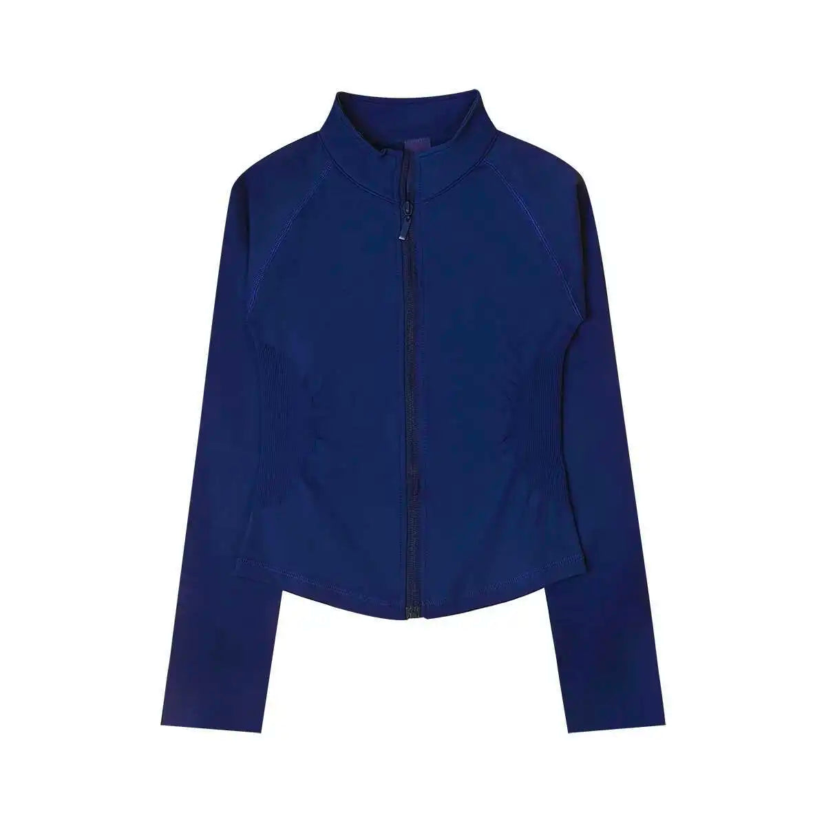 Cralom Zippy Jacket: Women's Seamless Active Wear Gym Top for Running, Yoga & Pilates