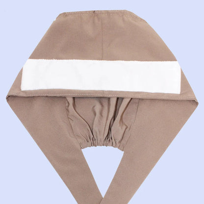 Cralom Women's Solid Scrubs Caps for Medical and Beauty Professionals