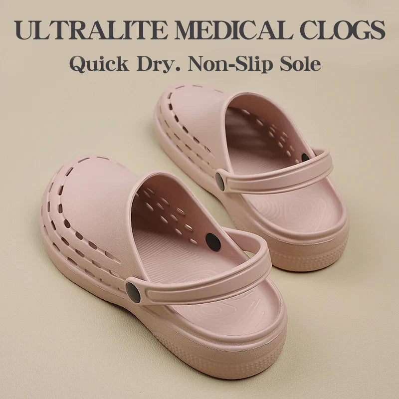 Cralom Summer Beach Sandals with Slip-Resistant Contoured Footbeds
