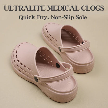 Cralom Summer Beach Sandals with Slip-Resistant Contoured Footbeds