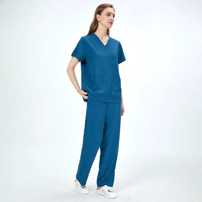 Cralom ICU Hospital Scrub Set for Women