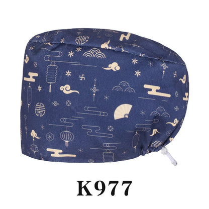 Cralom Cotton Scrub Cap - Unisex Surgical Hat for Healthcare Pros