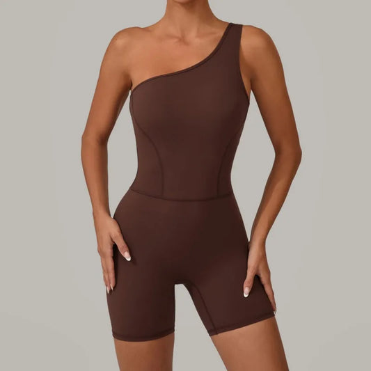 Cralom Women's Yoga Jumpsuit Set for Fitness & Sport, Sleek & Comfy, Ideal for Gym & Running
