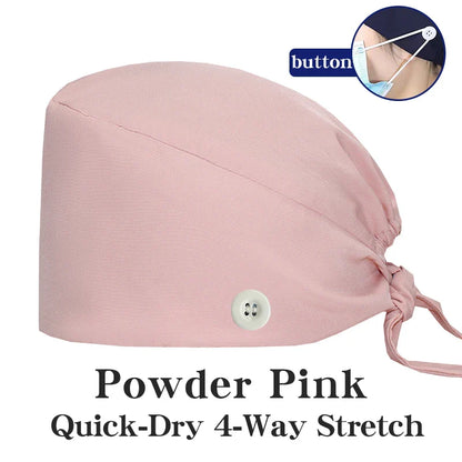 Cralom Summer Medical Caps for Beauty Salon, Spa & Clinic - Soft Surgical Hats