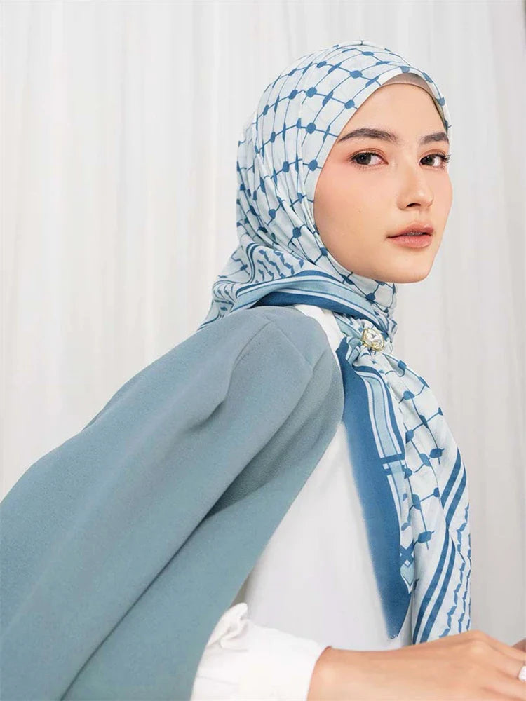 Cralom Cralom Ramadan Eid Hijab & Abaya Set for Muslim Women